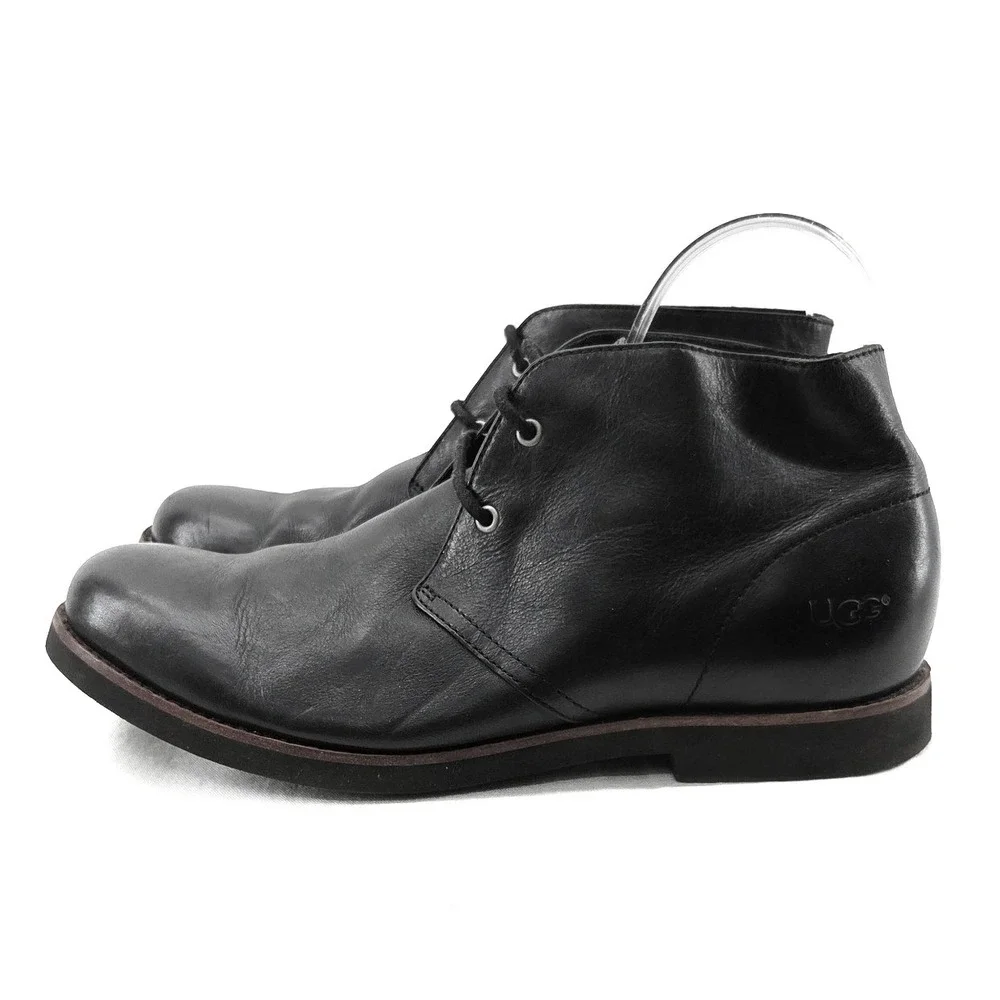 UGG Men's Dagmann Chukka Black Boots‎ - Size 11.5